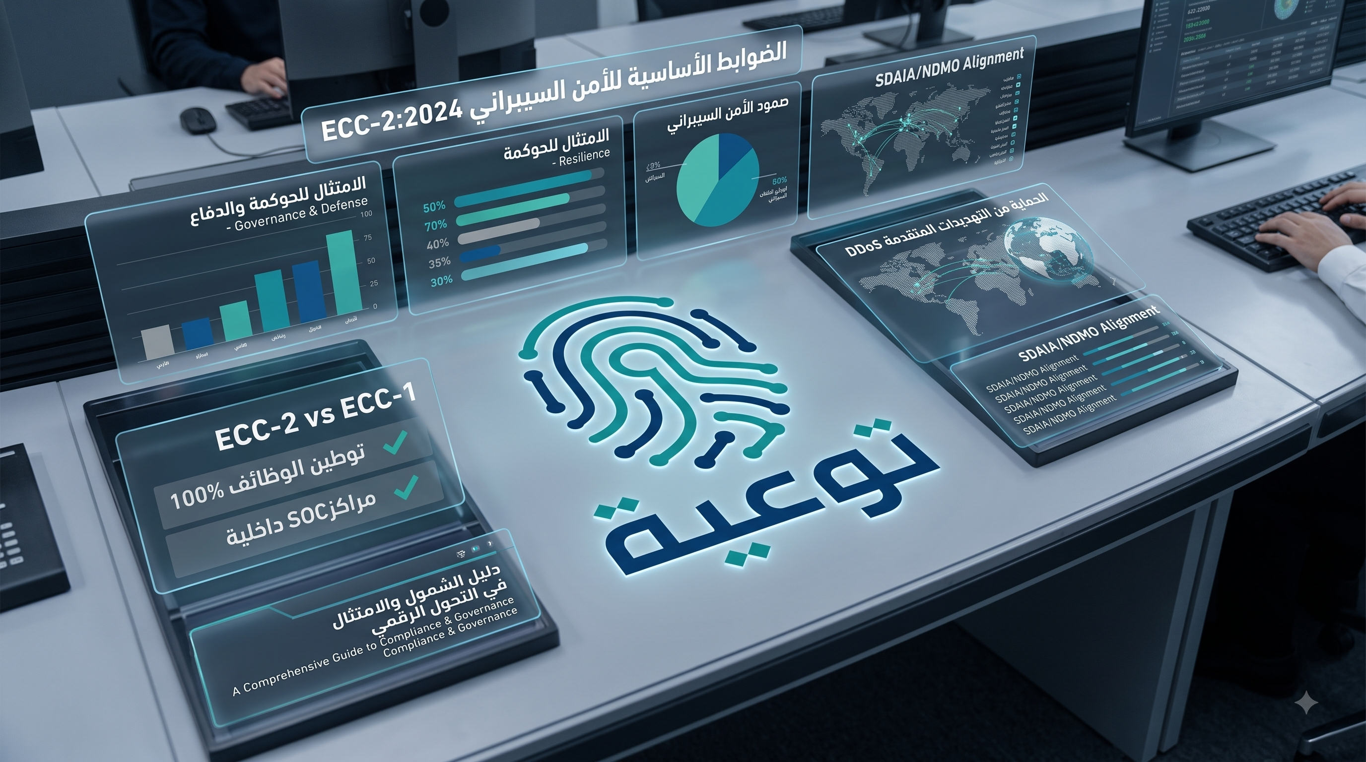 الضوابط الأساسية للأمن السيبراني (ECC-2:2024): دليل الشمول والامتثال في التحول الرقمي